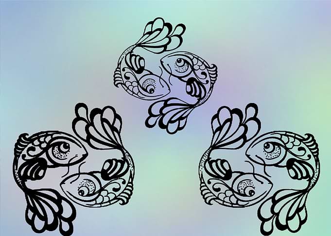 Like a fish in the sea