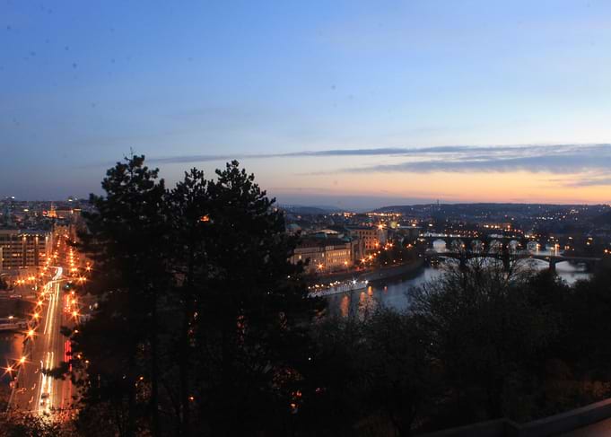 Dawn in Prague