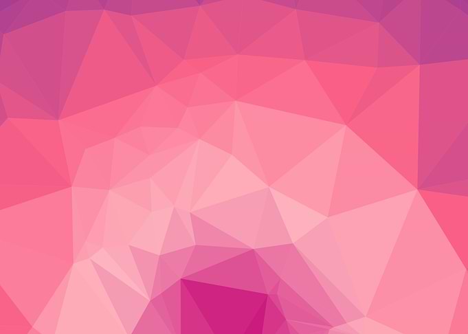 Hotpink Trianglify colors
