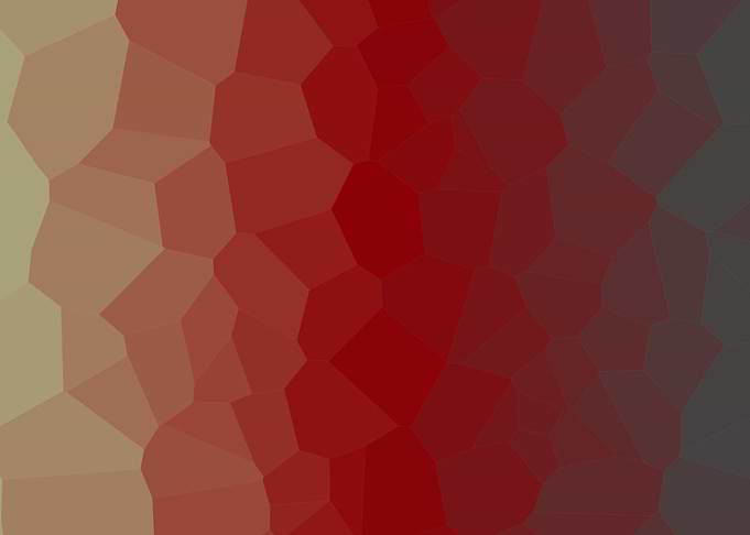 Red Trianglify colors