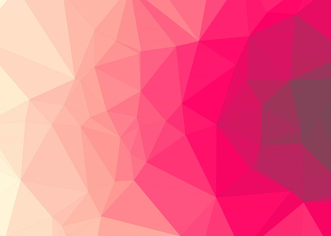 Hotpink Trianglify colors