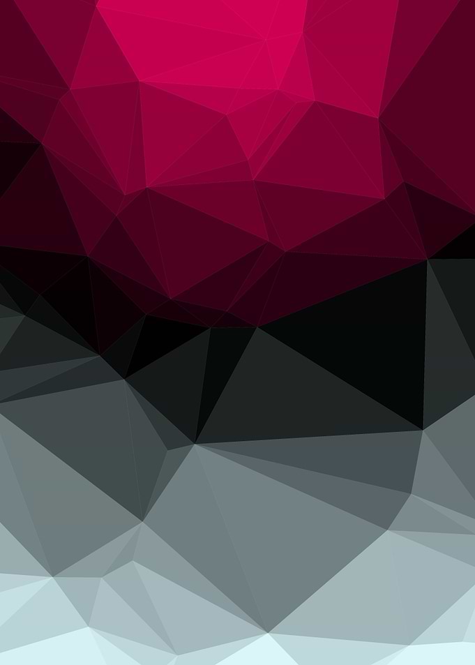 Hotpink Trianglify colors