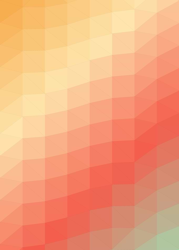 Sunset Trianglify colors