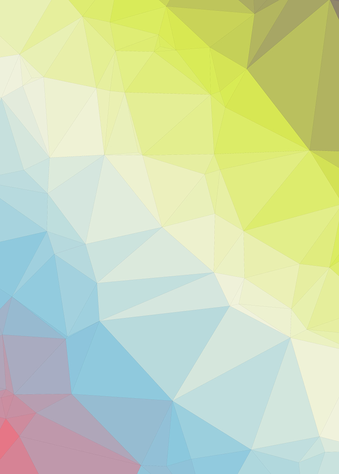 Rainbow Trianglify colors