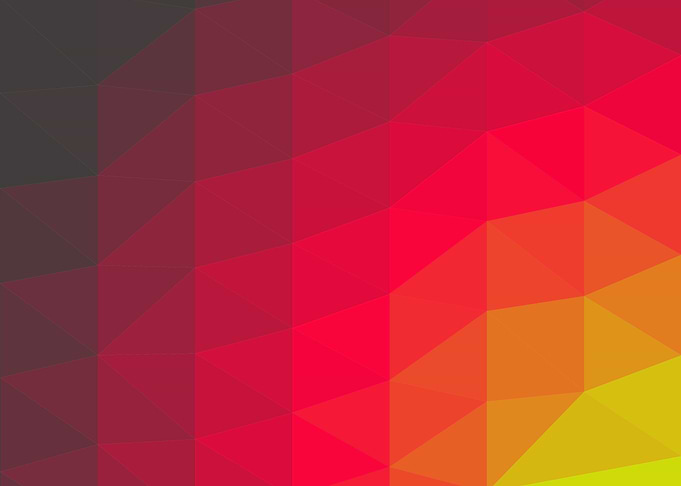 Red Trianglify colors