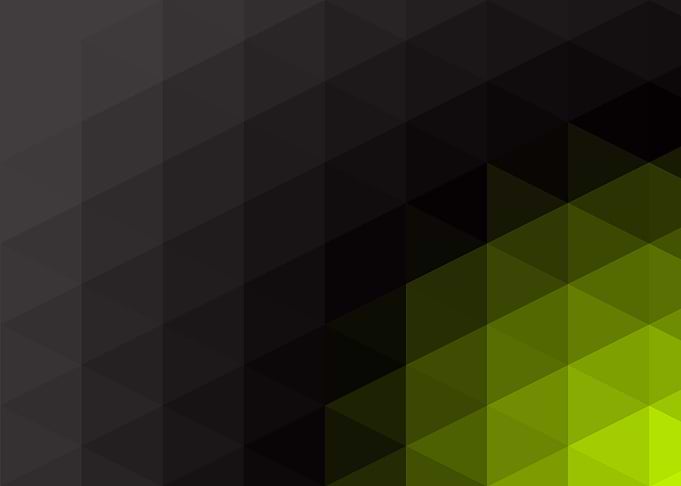 Green Trianglify colors