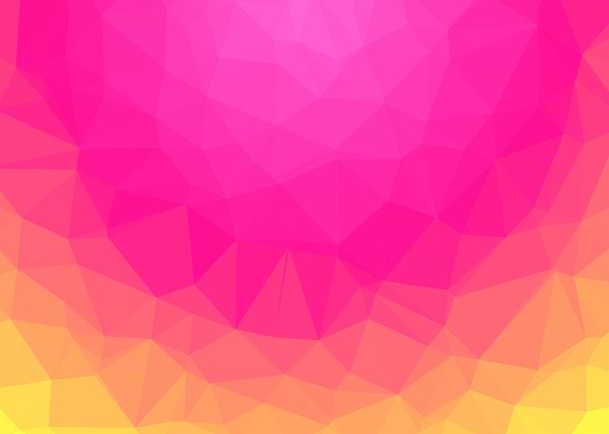 Hotpink Trianglify colors