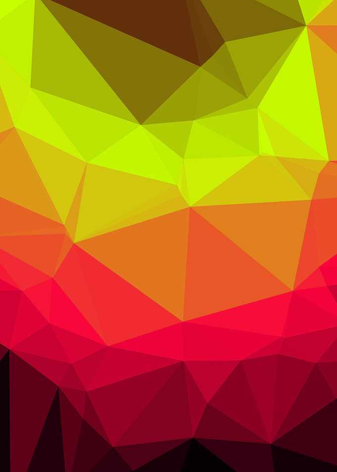 Red Trianglify colors