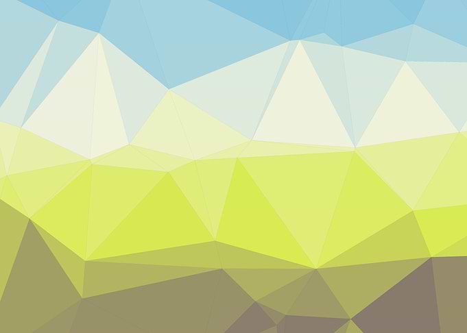 Mountains Trianglify color