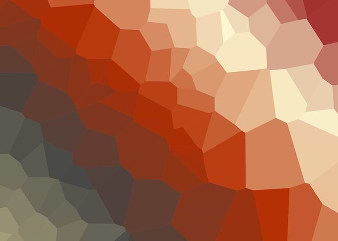 Red Trianglify colors
