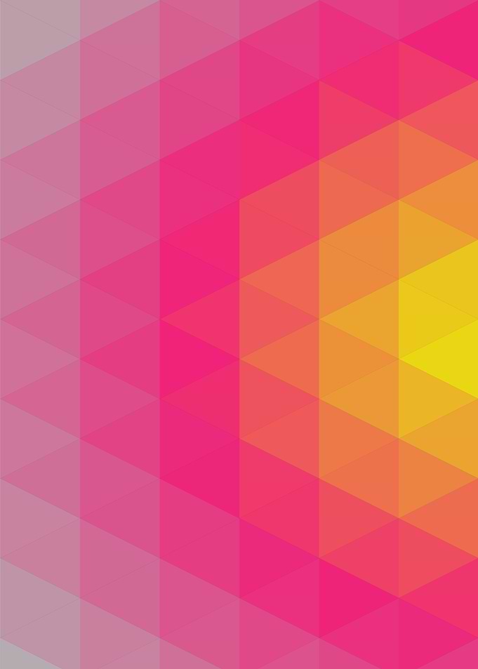 Hotpink Trianglify colors