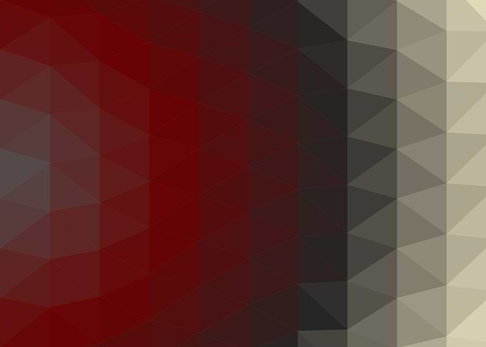 Red Trianglify colors