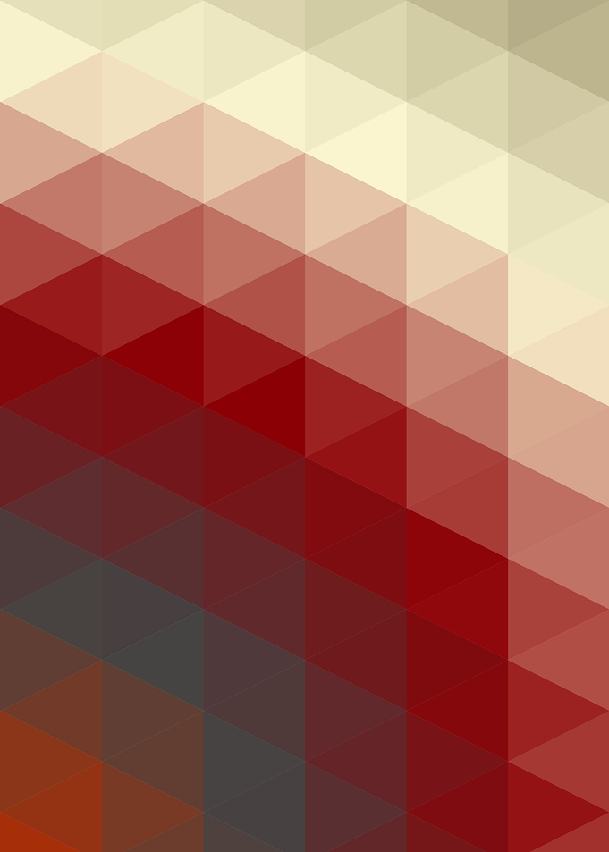 Red Trianglify colors