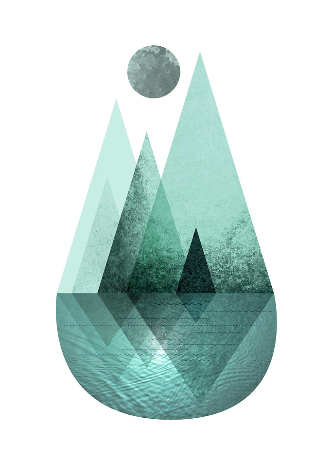 Teal Waterbasin