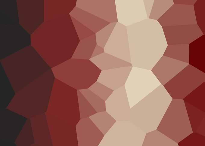 Red Trianglify colors