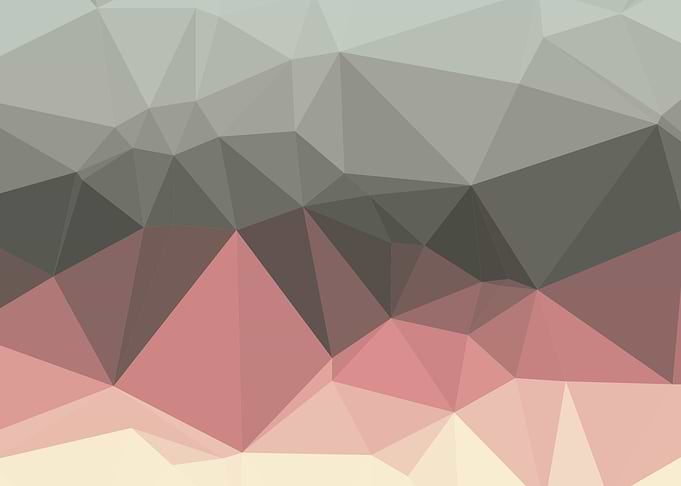 Mountains Trianglify color