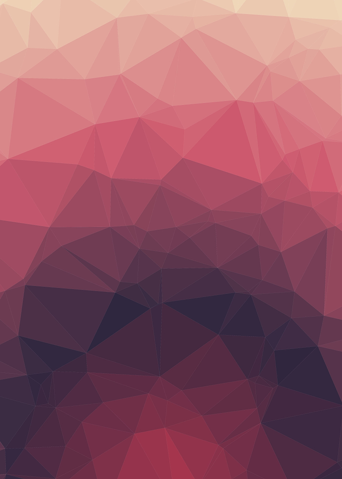 Hotpink Trianglify colors