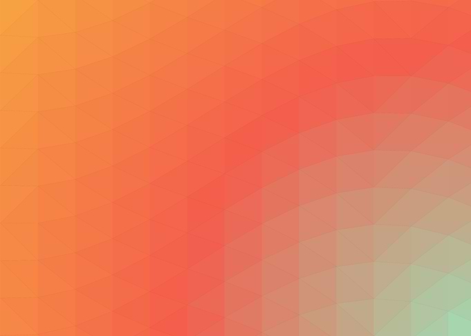 Sunset Trianglify colors