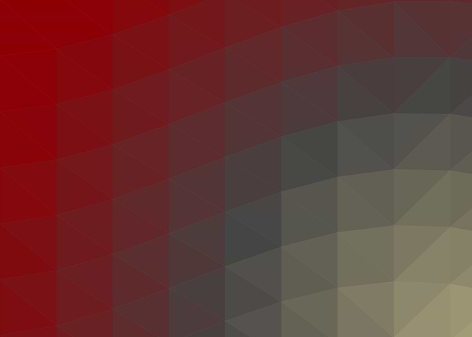 Red Trianglify colors