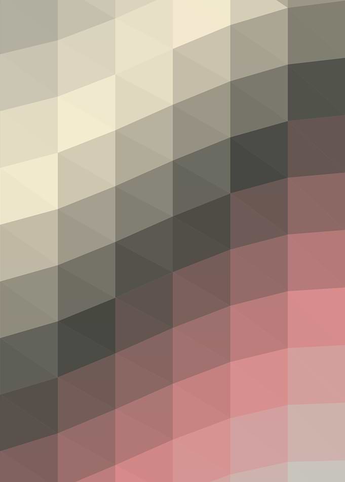 Hotpink Trianglify colors