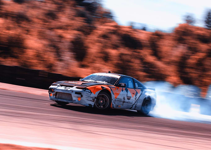Nissan S13 drifting