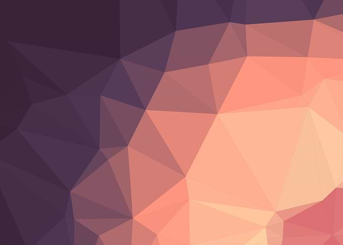 Hotpink Trianglify colors