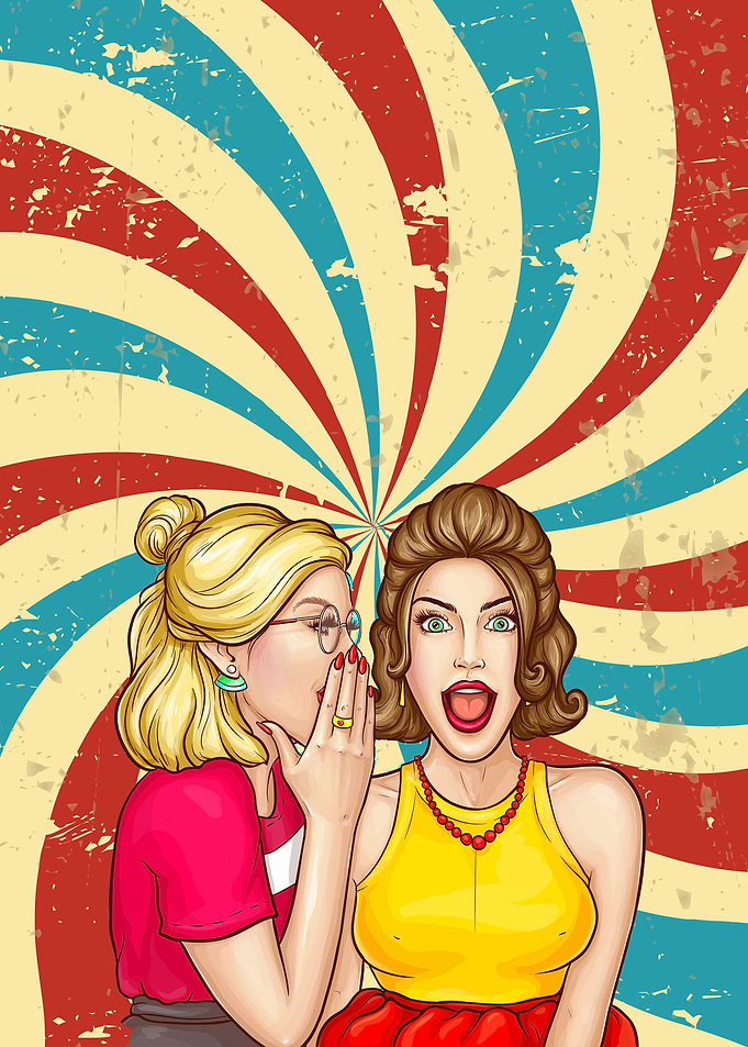 Vintage Retro Ladies