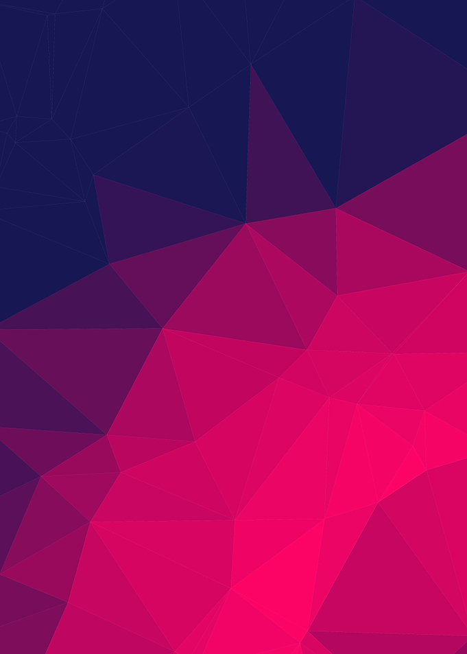 Hotpink Trianglify colors