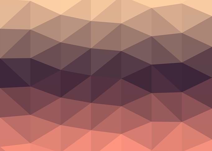 Hotpink Trianglify colors