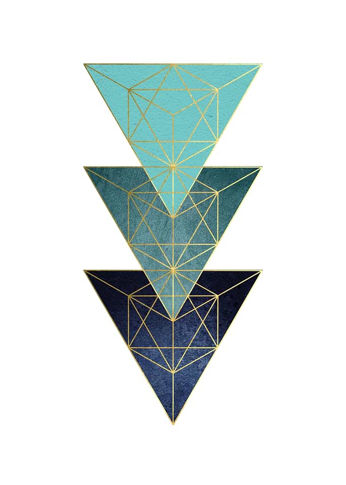 Sacred Geometry Triangles