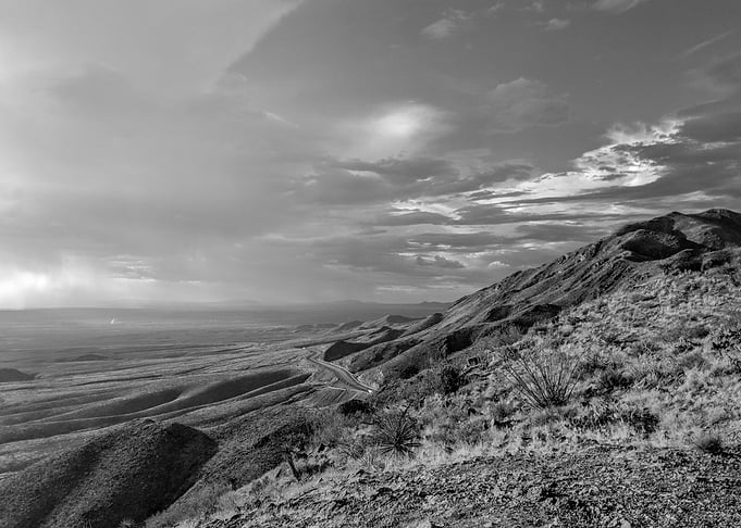 Arid Rain Shower