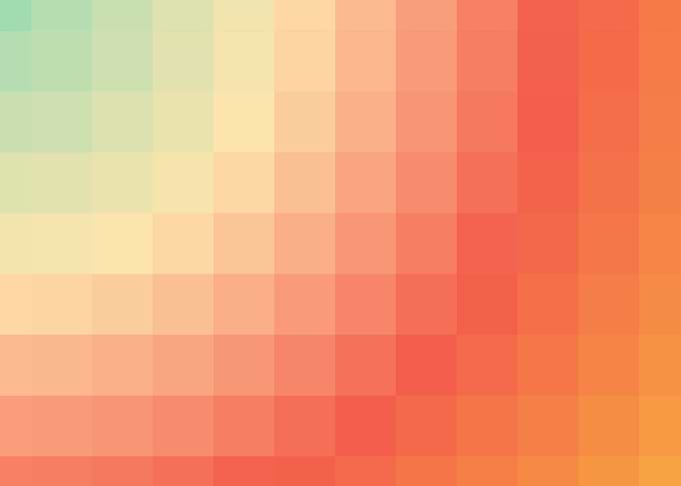 Sunset Trianglify colors