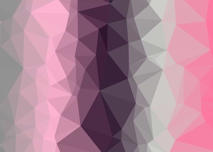 Hotpink Trianglify colors
