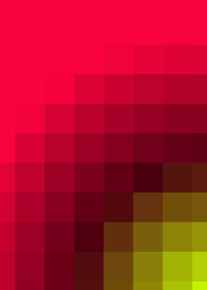 Red Trianglify colors