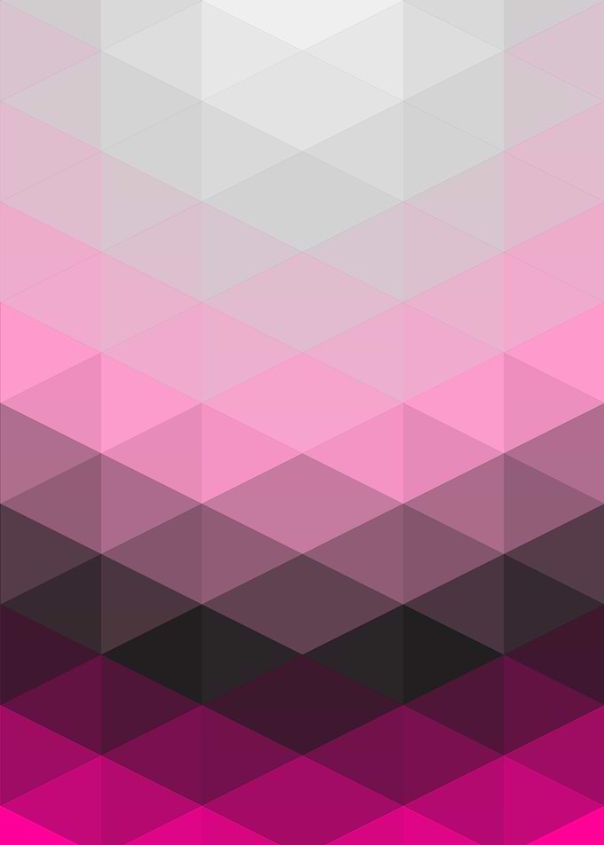 Hotpink Trianglify colors