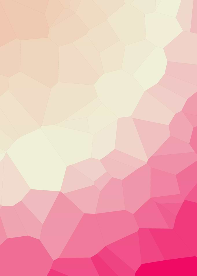 Hotpink Trianglify colors
