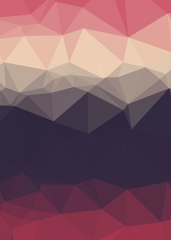 Hotpink Trianglify colors