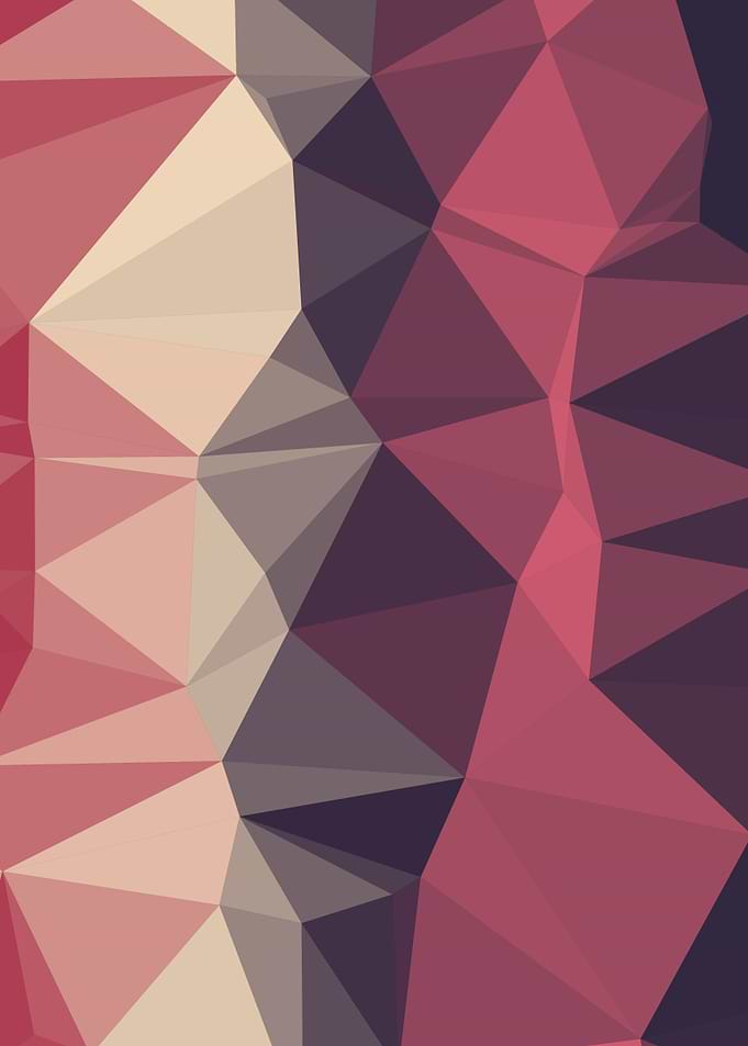Hotpink Trianglify colors