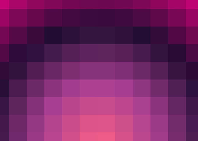 Hotpink Trianglify colors