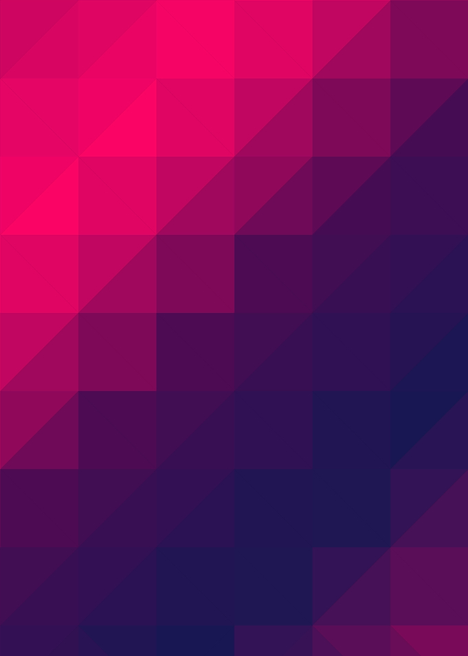 Hotpink Trianglify colors