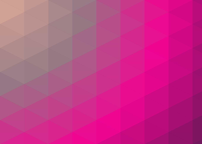 Hotpink Trianglify colors