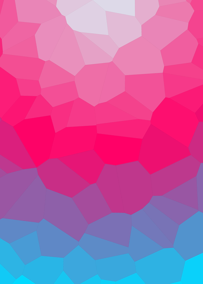 Hotpink Trianglify colors