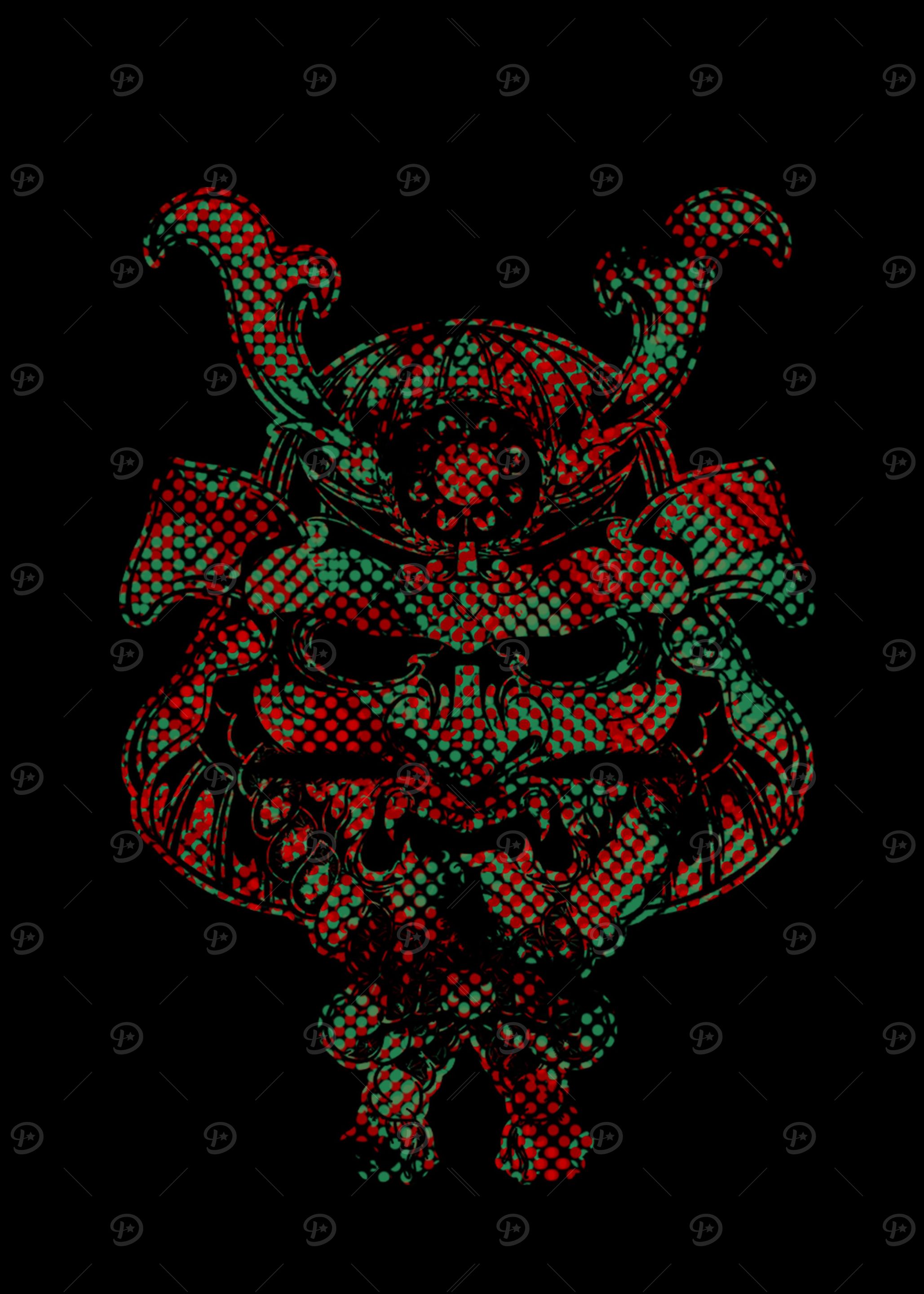 Mask of samurai warfare