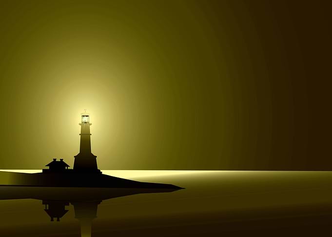 Night Lighthouse