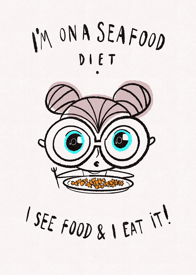 Seafood diet
