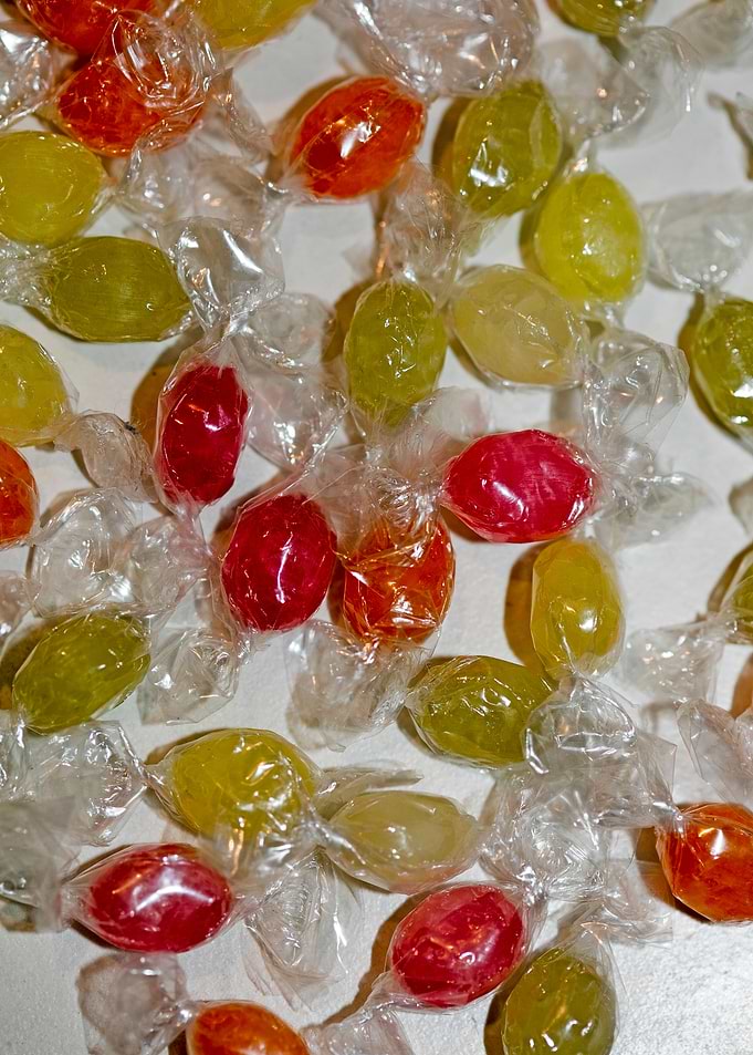 Colorful candies bon bons