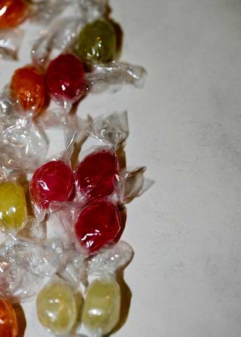 Colorful candies bon bons