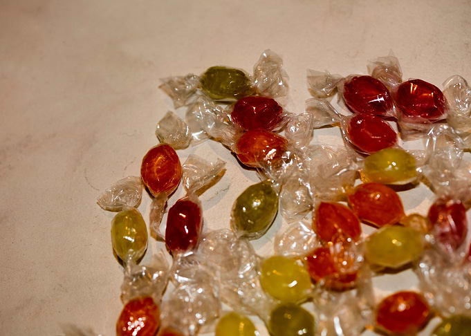 Colorful candies bon bons