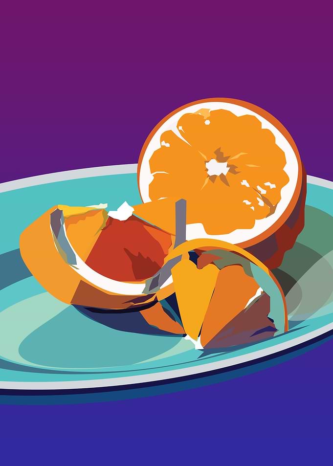 Mandarin and Orange