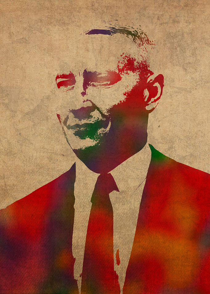 Anderson Cooper Watercolor